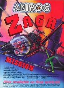 Zaga Mission - Advertisement Flyer - Front Image