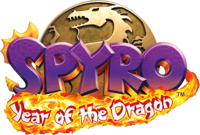 Spyro: Year of the Dragon - Clear Logo Image