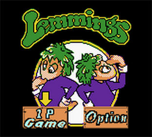 Lemmings & Oh No! More Lemmings - Screenshot - Game Title Image