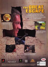 The Great Escape - Advertisement Flyer - Front Image