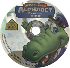 School Zone: Alphabet Express - Disc Image