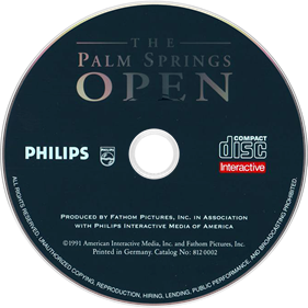 ABC Sports Presents: The Palm Springs Open - Disc Image