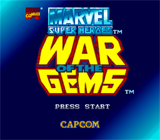 Marvel Super Heroes in War of the Gems Redux - Screenshot - Game Title Image