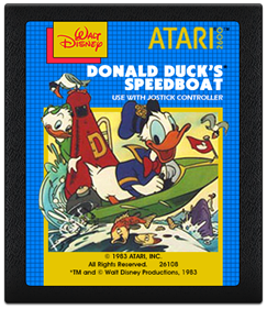 Donald Duck's Speedboat - Fanart - Cart - Front Image