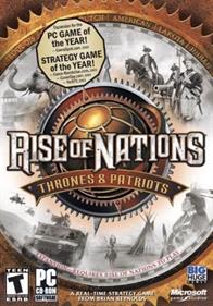 Rise of Nations: Thrones & Patriots - Box - Front Image