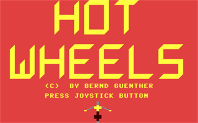 Hot Wheels (Markt & Technik) - Screenshot - Game Title Image