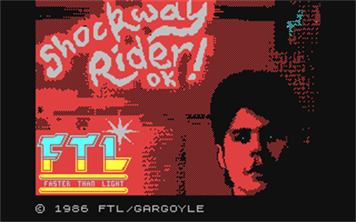 Shockway Rider - Screenshot - Game Title Image