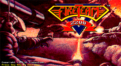 Fireteam 2200 - Screenshot - Game Title Image