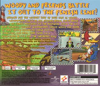 Woody Woodpecker Racing - Box - Back Image