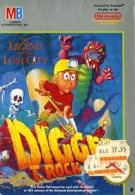 Digger T. Rock: The Legend of the Lost City - Box - Front Image