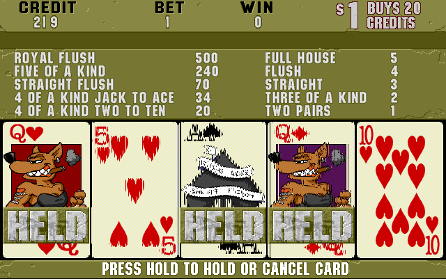 Bad Dog Poker
