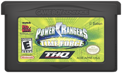 Power Rangers: Time Force - Cart - Front Image