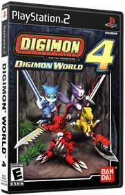 Digimon World 4 - Box - 3D Image