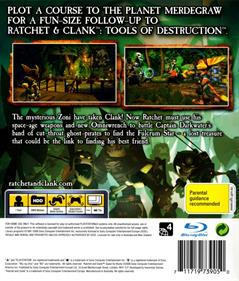 Ratchet & Clank Future: Quest for Booty - Box - Back Image