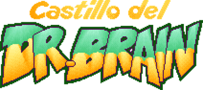 Castle of Dr. Brain - Clear Logo Image