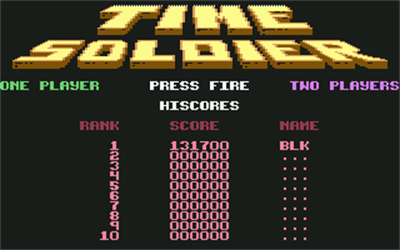 Time Soldier - Screenshot - High Scores Image