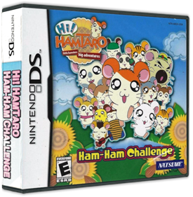 Hi! HamTaro: Ham-Ham Challenge - Box - 3D Image