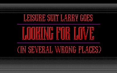 Leisure Suit Larry Goes Looking for Love (in Several Wrong Places) - Screenshot - Game Title Image