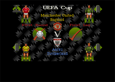 Manchester United: The Official Computer Game  - Screenshot - Game Select Image