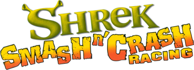 Shrek Smash n' Crash Racing - Clear Logo Image