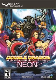 Double Dragon Neon - Fanart - Box - Front