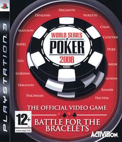 World Series of Poker 2008: Battle for the Bracelets - Box - Front Image