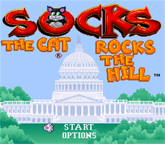 Socks the Cat Rocks the Hill - Screenshot - Game Title Image