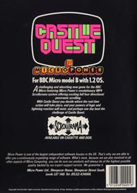 Castle Quest - Box - Back Image