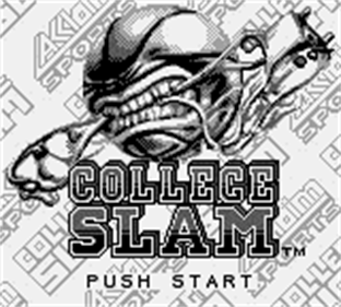 College Slam - Screenshot - Game Title Image