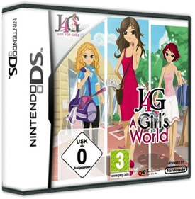 J4G: A Girls World - Box - 3D Image