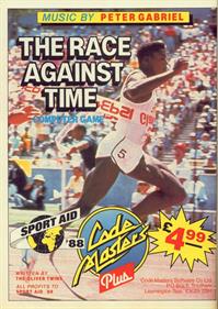 The Race Against Time - Advertisement Flyer - Front Image
