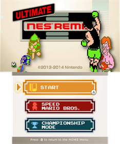 Ultimate NES Remix - Screenshot - Game Title Image