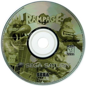 Rampage World Tour - Disc Image