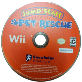 JumpStart Pet Rescue - Disc Image