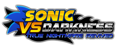 Sonic vs Darkness: True Nigthmare Revived - Clear Logo Image