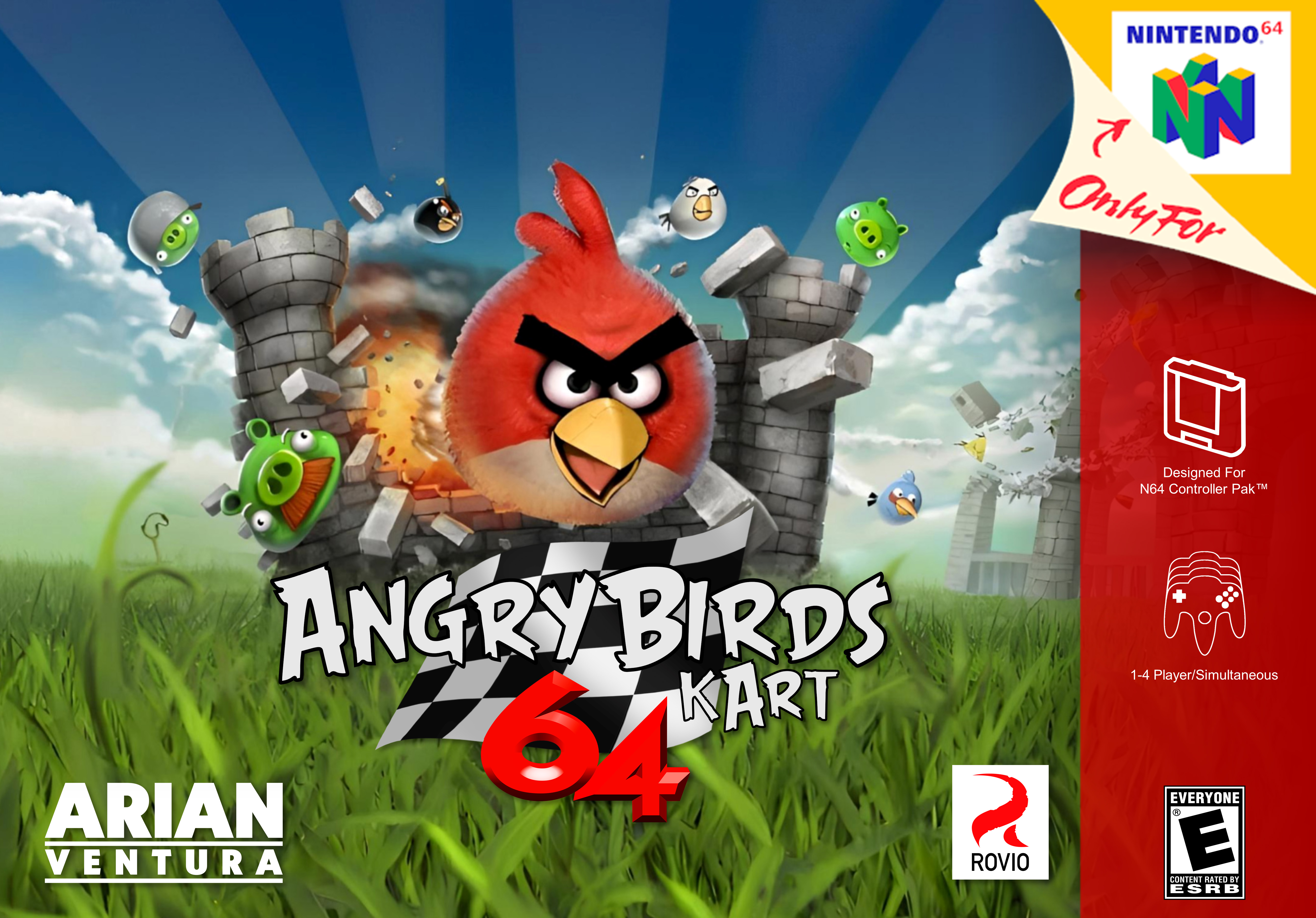 Angry Birds Kart 64