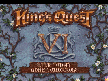 King's Quest VI: Heir Today, Gone Tomorrow - Screenshot - Game Title Image