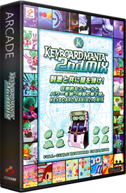 Keyboardmania 2nd Mix - Box - 3D Image