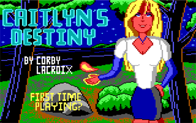 Caitlyn's Destiny - Screenshot - Game Title Image