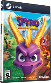 Spyro Reignited Trilogy - Box - 3D Image
