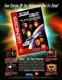 Star Trek: The Next Generation: Echoes from the Past - Advertisement Flyer - Front Image