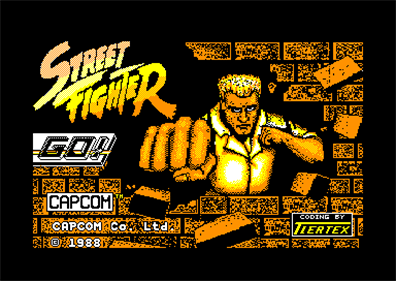 Street Fighter - Screenshot - Game Title Image
