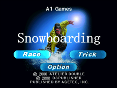 Snowboarding - Screenshot - Game Title Image