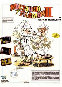 Mortadelo y Filemon II: Safari Callejero - Advertisement Flyer - Front Image