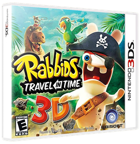 Rabbids Travel in Time 3D - Box - 3D Image