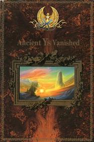 Ys: Ancient Ys Vanished - Box - Front Image