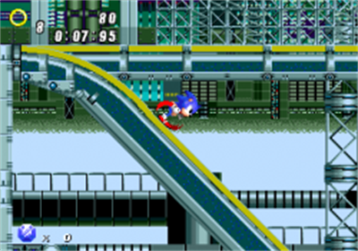 Sonic 2 Retro Remix - Screenshot - Gameplay Image