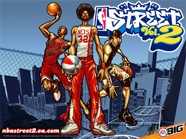 NBA Street Vol.2 - Screenshot - Game Title Image
