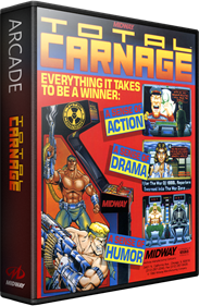 Total Carnage - Box - 3D Image