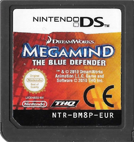 Megamind: The Blue Defender - Cart - Front Image